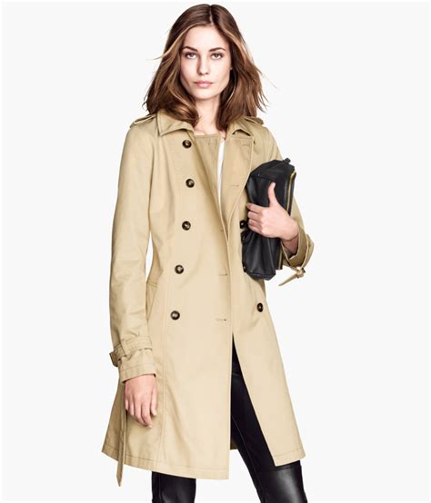 h & m trench coat